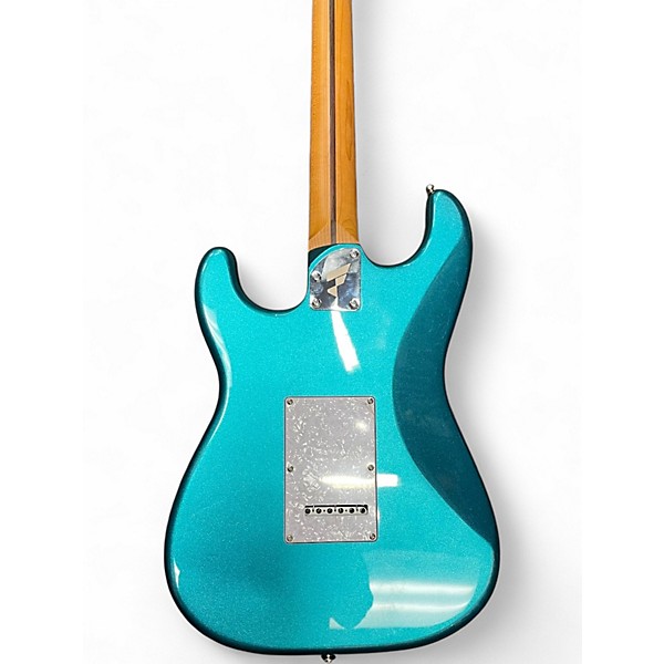 Used Fesley FST1000 Ghost Series Blue Solid Body Electric Guitar