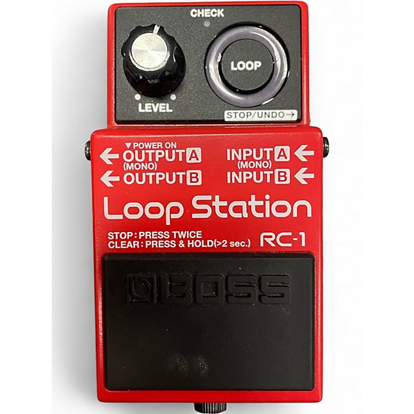 Used BOSS RC1 Loop Station Pedal