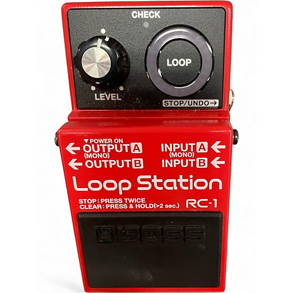 Used BOSS RC1 Loop Station Pedal
