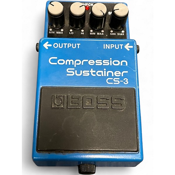 Used BOSS CS3 Compressor Sustainer Effect Pedal