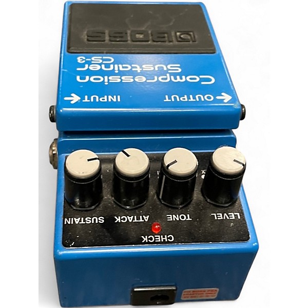 Used BOSS CS3 Compressor Sustainer Effect Pedal