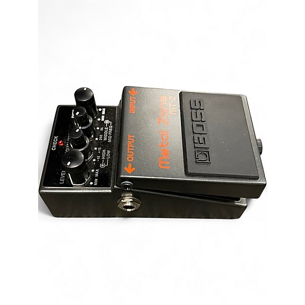Used BOSS MT2 Metal Zone Distortion Effect Pedal