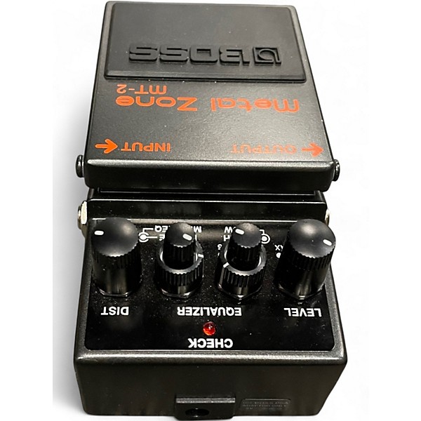 Used BOSS MT2 Metal Zone Distortion Effect Pedal