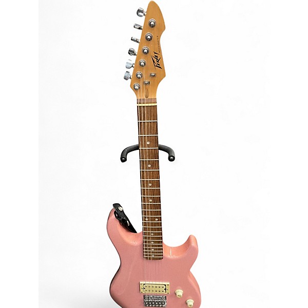 Used Peavey Rockmaster Pink Solid Body Electric Guitar