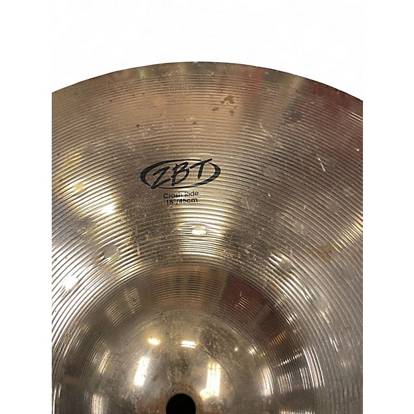 Used Zildjian 18in ZBT Crash Ride Cymbal
