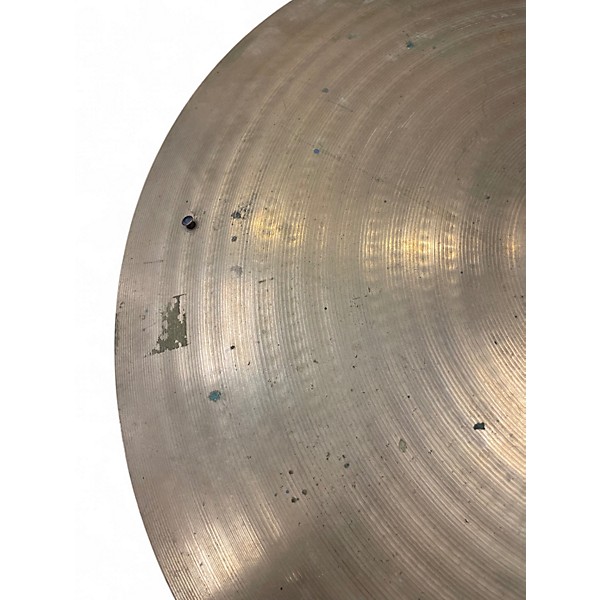 Used Zildjian 20in A Custom Medium Sizzle Ride Cymbal