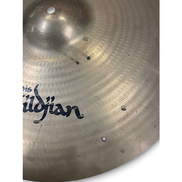 Used Zildjian 20in A Custom Medium Sizzle Ride Cymbal