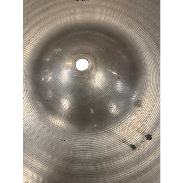 Used Zildjian 20in A Custom Medium Sizzle Ride Cymbal