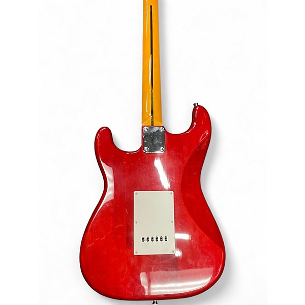 Used Jay Turser JT30 Candy Apple Red Solid Body Electric Guitar