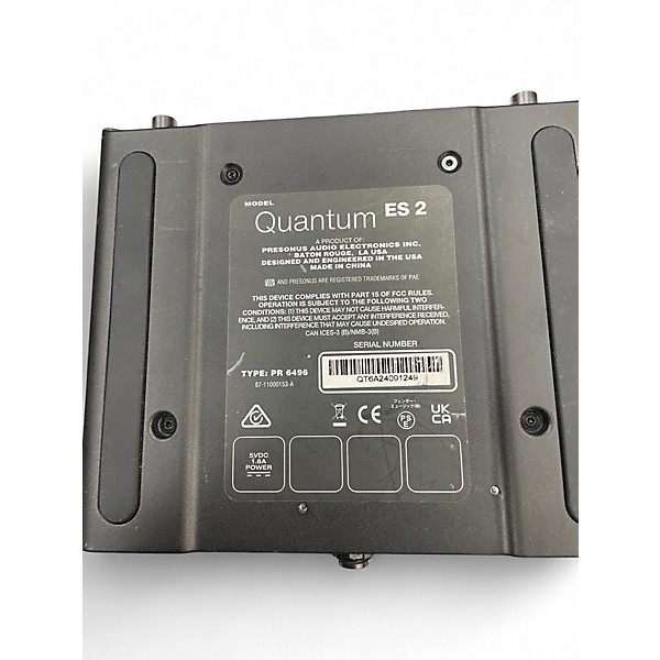 Used PreSonus QUANTUM ES2 Audio Interface