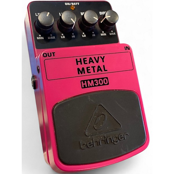 Used Behringer HM300 Heavy Metal Distortion Effect Pedal