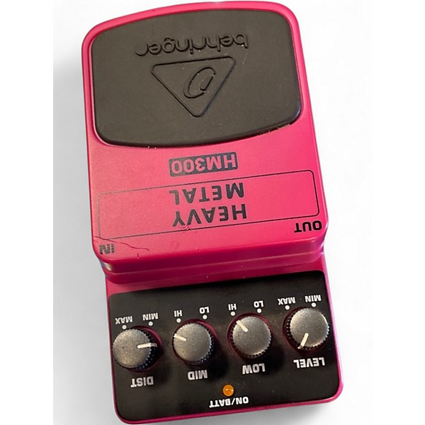 Used Behringer HM300 Heavy Metal Distortion Effect Pedal