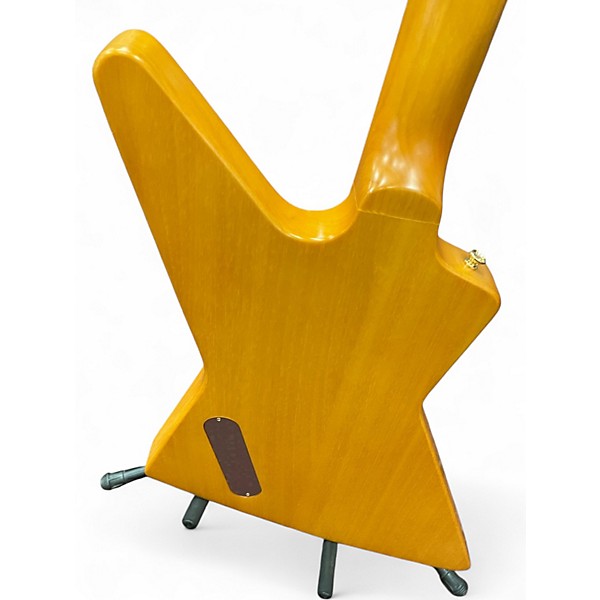 Used Epiphone Korina 1958 Explorer Natural Solid Body Electric Guitar