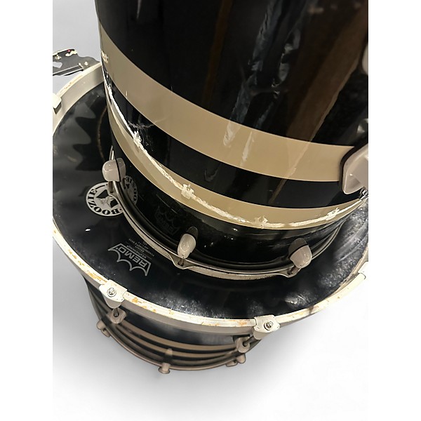 Used Gretsch Drums 3 Piece Catalina Club Rock blue swirl Drum Kit