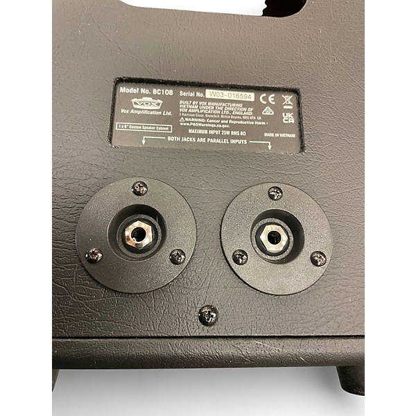 Used VOX BC108 25W 1X8 Guitar Cabinet