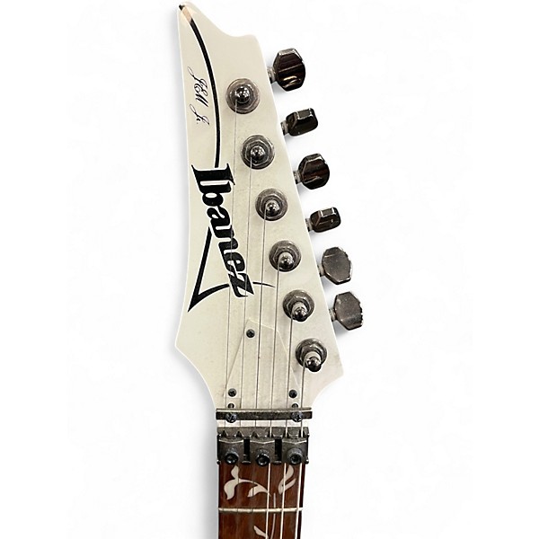Used Ibanez JEMJR Alpine White Solid Body Electric Guitar