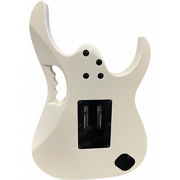 Used Ibanez JEMJR Alpine White Solid Body Electric Guitar