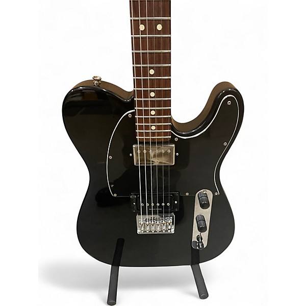 Used Fender Blacktop Telecaster HH Black Solid Body Electric Guitar