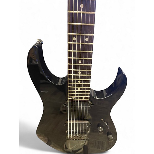 Used Ibanez RG7621 MIJ BLACK Solid Body Electric Guitar