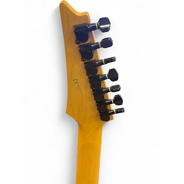 Used Ibanez RG7621 MIJ BLACK Solid Body Electric Guitar