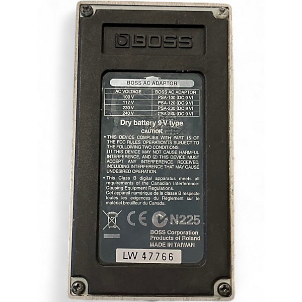 Used BOSS TU2 Chromatic Tuner Pedal