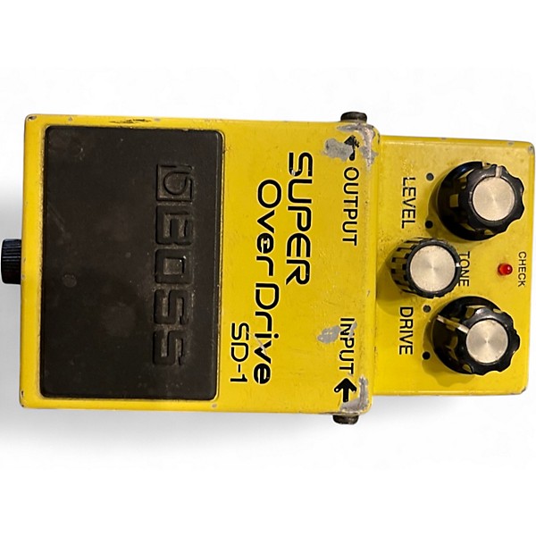 Used BOSS SD1 Super Overdrive Effect Pedal