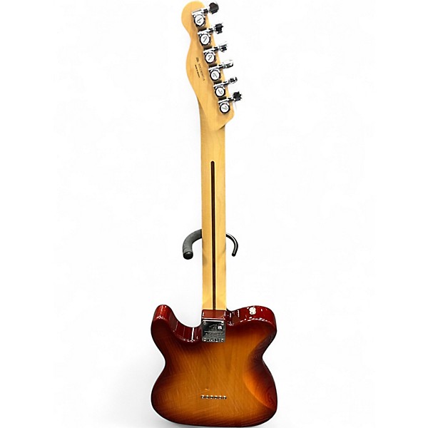 Used Fender PARTS-CASTER Sienna Sunburst Solid Body Electric Guitar