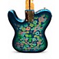 Used Fender Blue Flower Telecaster BLUE Solid Body Electric Guitar