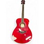 Used Yamaha FSTA TransAcoustic Concert Candy Apple Red Acoustic Electric Guitar thumbnail