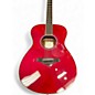 Used Yamaha FSTA TransAcoustic Concert Candy Apple Red Acoustic Electric Guitar
