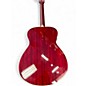 Used Yamaha FSTA TransAcoustic Concert Candy Apple Red Acoustic Electric Guitar