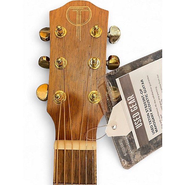 Used Teton STS203NT-OP Mahogany Acoustic Guitar