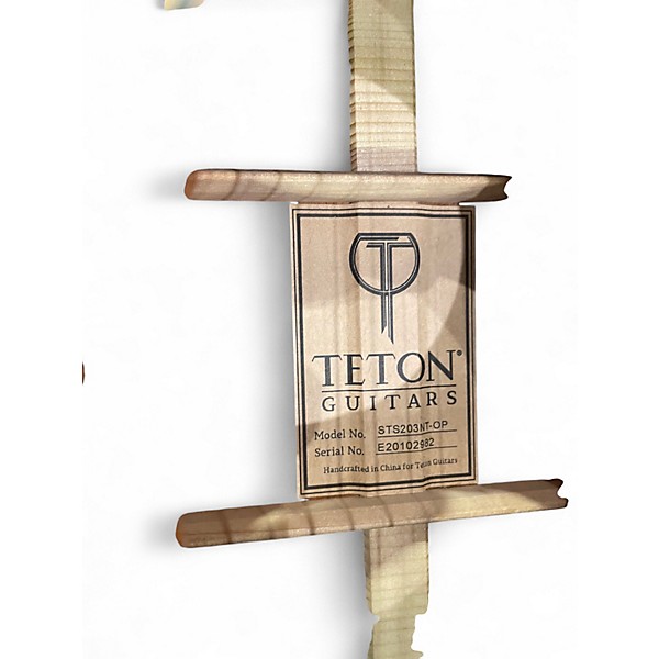 Used Teton STS203NT-OP Mahogany Acoustic Guitar