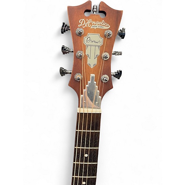 Used D'Angelico Premier Series Mahogany Solid Body Electric Guitar