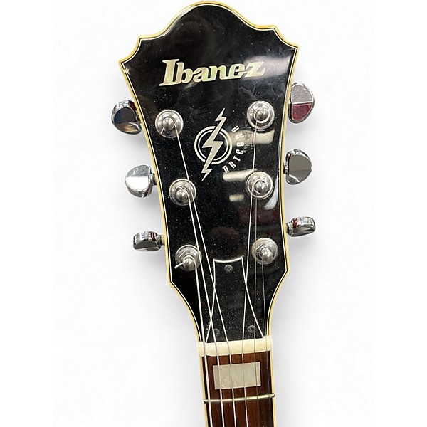 Used Ibanez AFS75 TRAD Crimson Red Trans Hollow Body Electric Guitar