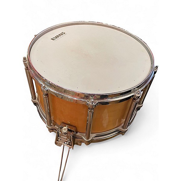 Used Pearl 6.5in Free Floater Snare Natural Wood Drum