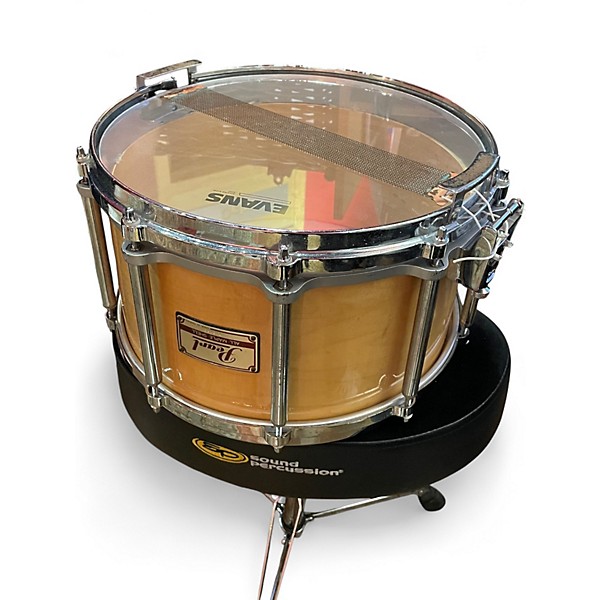 Used Pearl 6.5in Free Floater Snare Natural Wood Drum