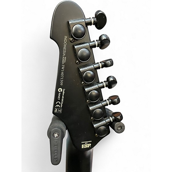 Used ESP LTD TE406 Black Solid Body Electric Guitar