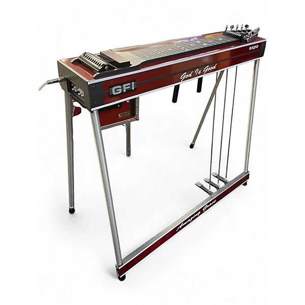 Used GFI Musical Products EXPO Red Lap Steel