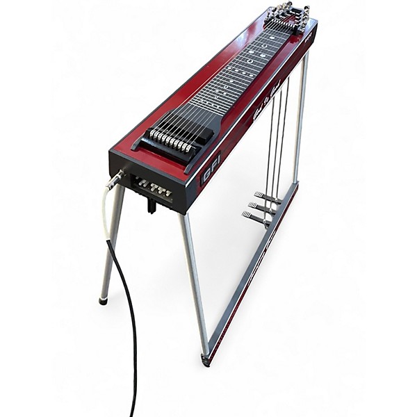 Used GFI Musical Products EXPO Red Lap Steel