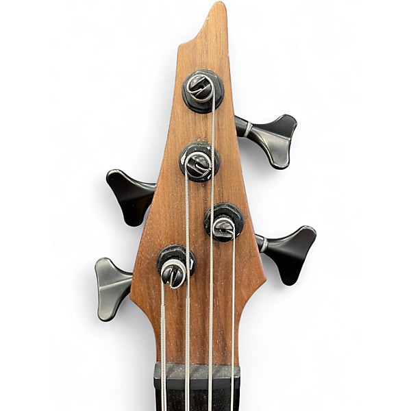 Used Ibanez AFR4FMP Natural Flamed Maple Electric Bass Guitar