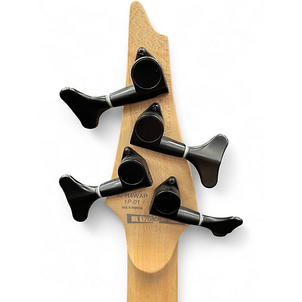 Used Ibanez AFR4FMP Natural Flamed Maple Electric Bass Guitar