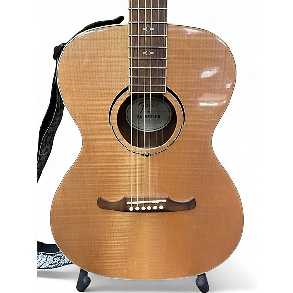 Used Fender FA-235E Natural Acoustic Electric Guitar