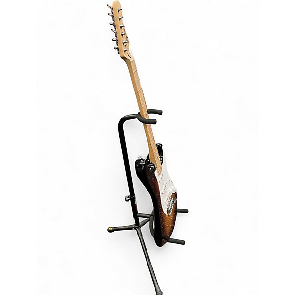 Used Squier Bullet Stratocaster Sunburst Solid Body Electric Guitar