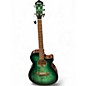 Used Ibanez AEG70-EBH Emerald Green Acoustic Electric Guitar thumbnail
