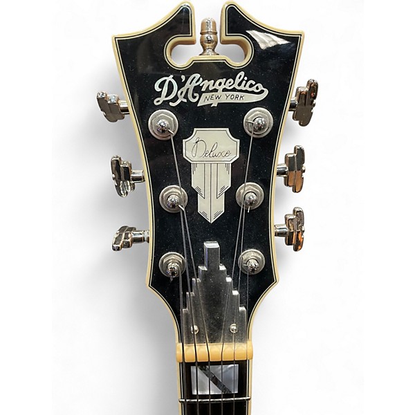 Used D'Angelico DELUXE ATLANTIC DESERT GOLD Solid Body Electric Guitar