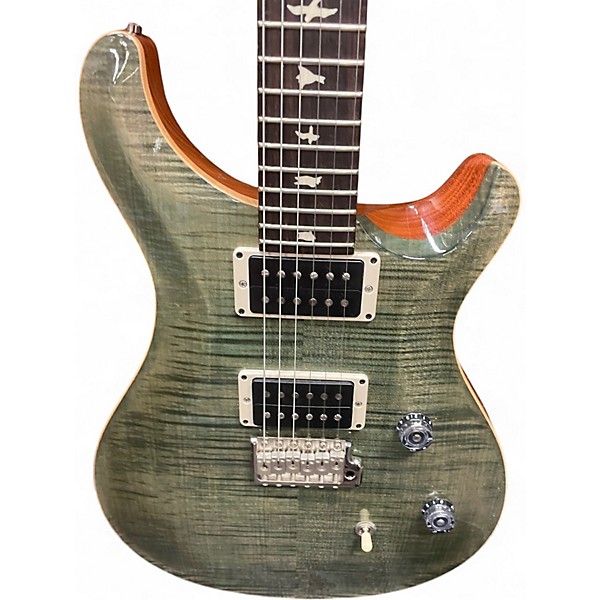 Used PRS CE24 SOLID BODY Green Solid Body Electric Guitar
