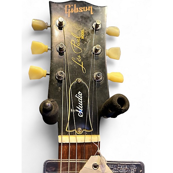 Used Gibson Les Paul Studio Faded Sunburst Solid Body Electric Guitar