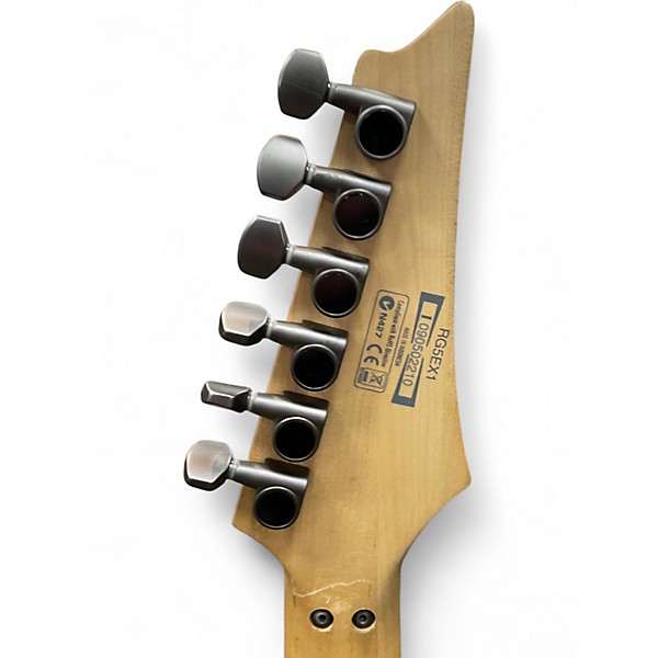 Used Ibanez RG5EX1 BLACK Solid Body Electric Guitar