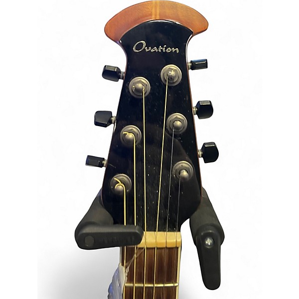 Used Ovation 2778AX-5 Standard Elite Black Acoustic Electric Guitar